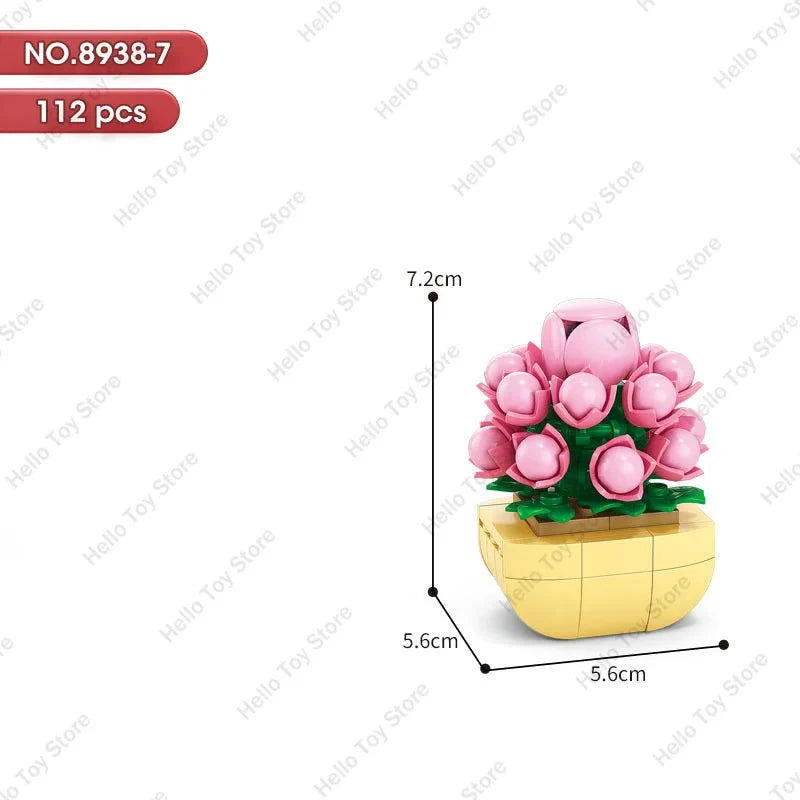 Bloc de Construction Plante Miniature - Plante Paradise
