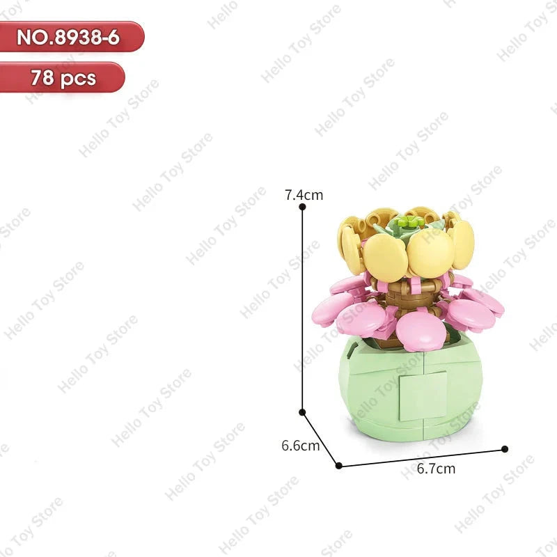 Bloc de Construction Plante Miniature - Plante Paradise