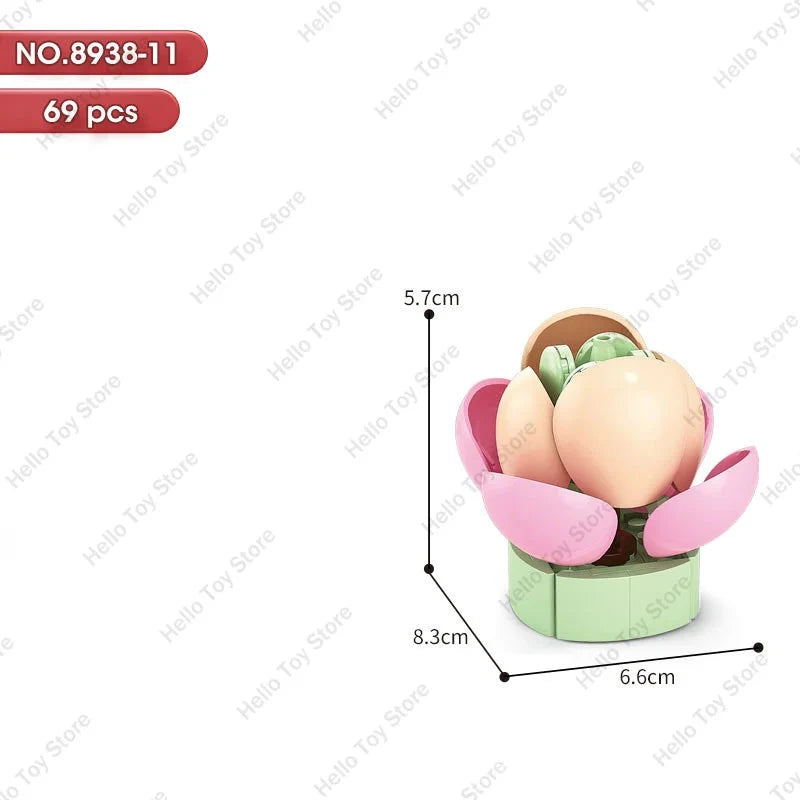 Bloc de Construction Plante Miniature - Plante Paradise