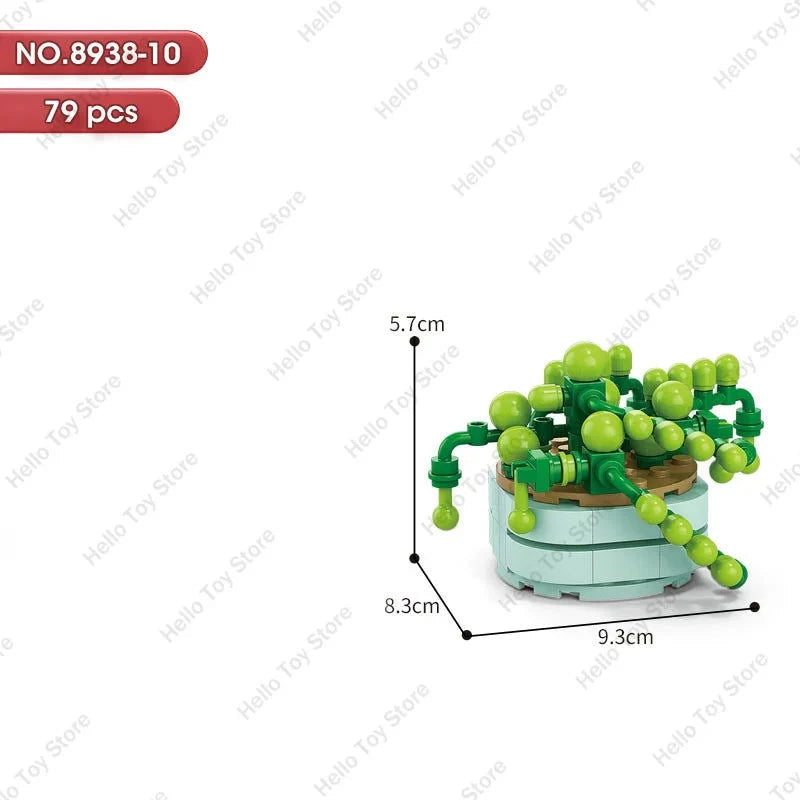 Bloc de Construction Plante Miniature - Plante Paradise