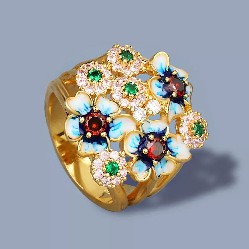 Bague Femme <br> Fleur