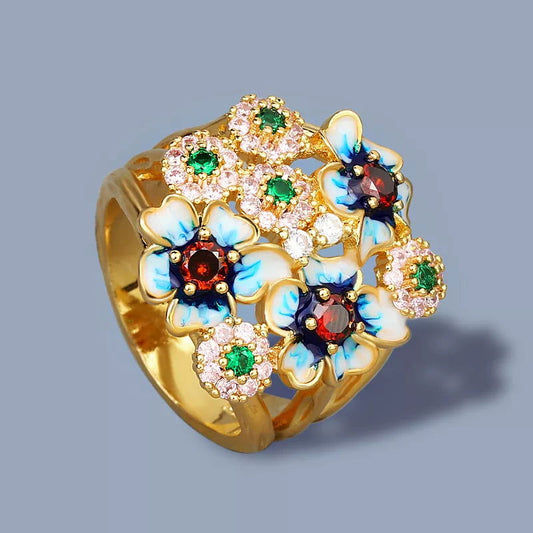 Bague Femme <br> Fleur