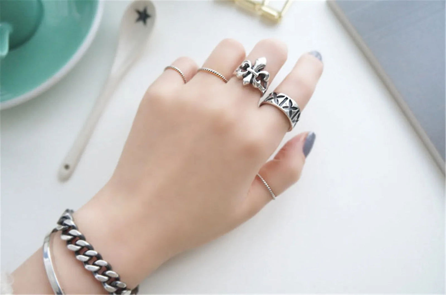 Bague Fleur De Lys