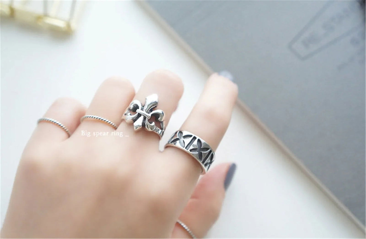 Bague Fleur De Lys