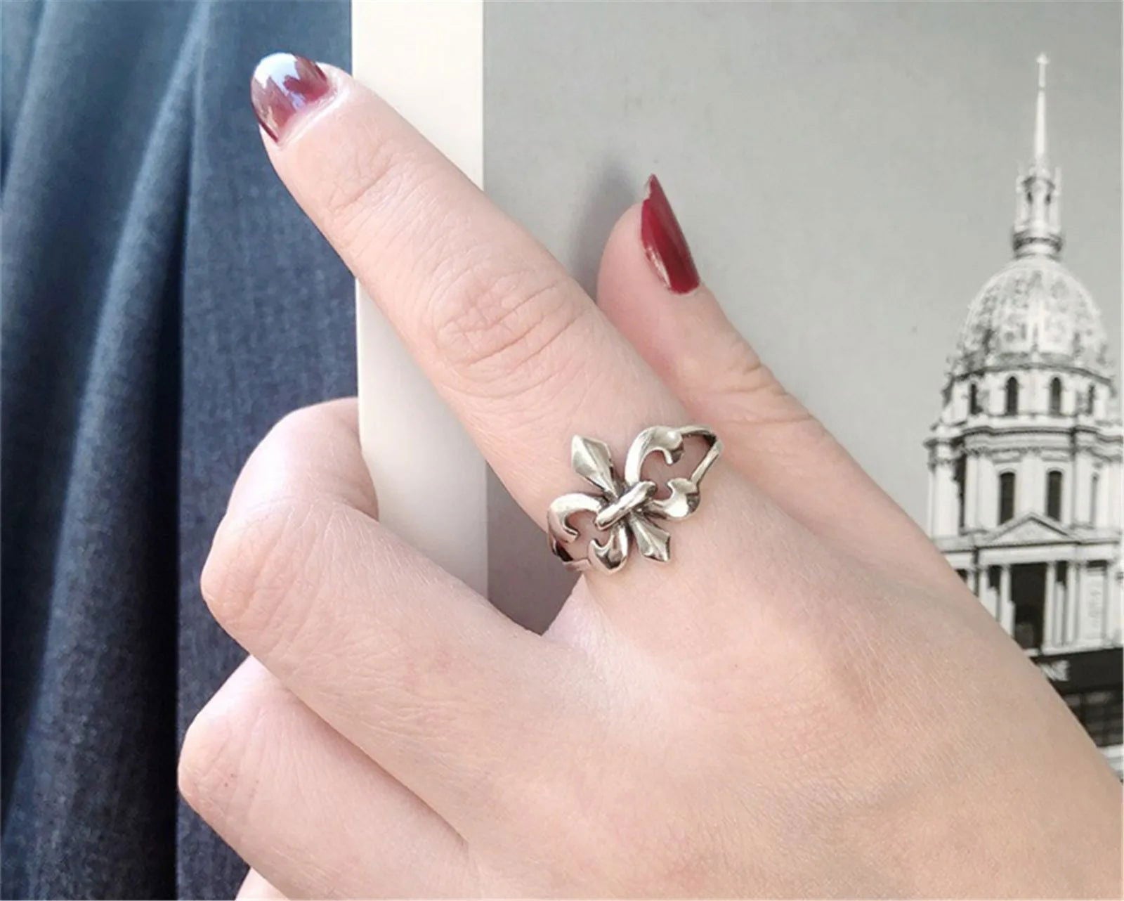 Bague Fleur De Lys