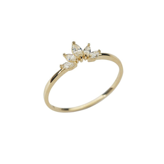 Bague Fleur <br> Couronne (Argent)