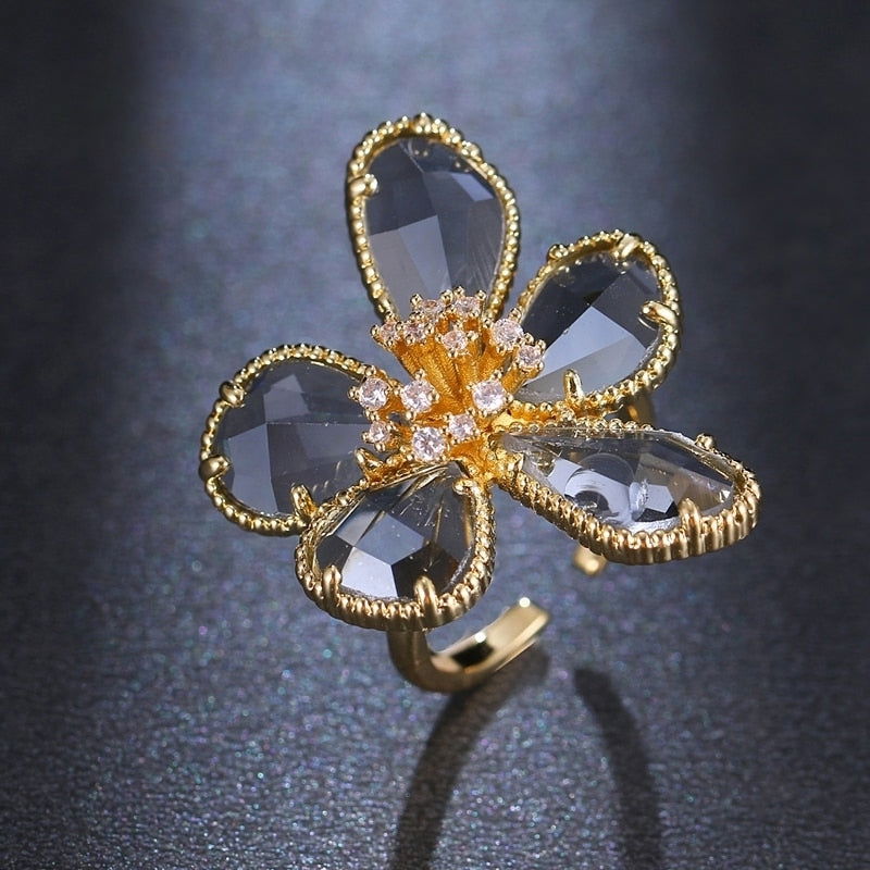 Bague Fleur <br> Fashion Class (Cuivre)