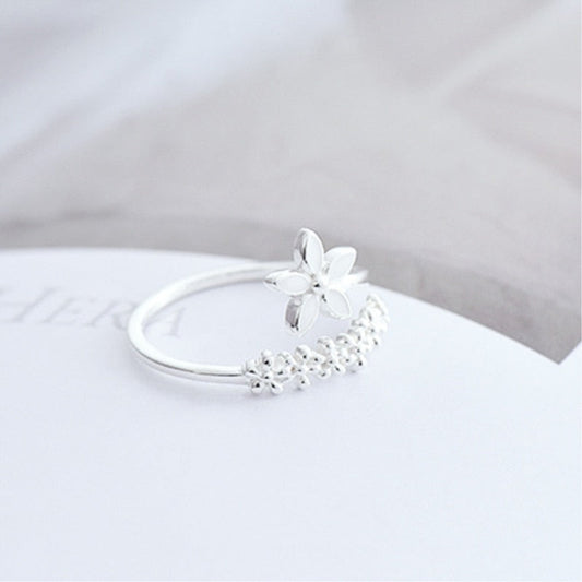 Bague Fleur <br> Fraîche (Argent)