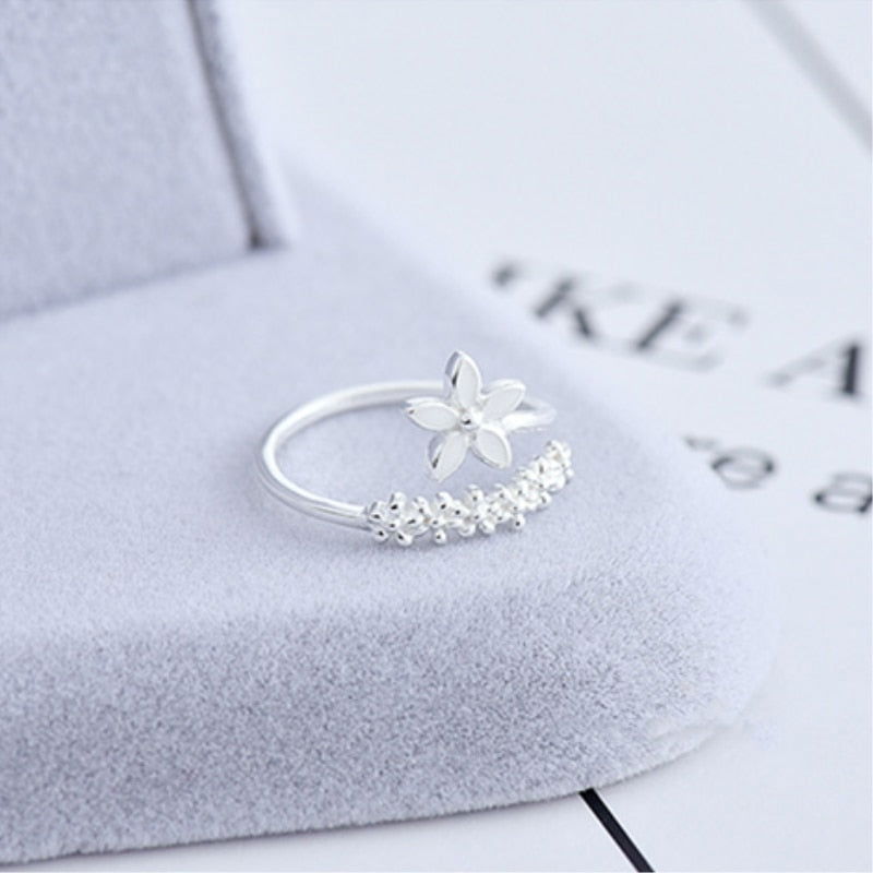 Bague Fleur <br> Fraîche (Argent)