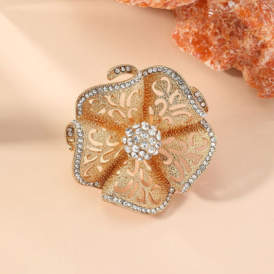 Bague Fleur <br> Luxe (Cuivre)