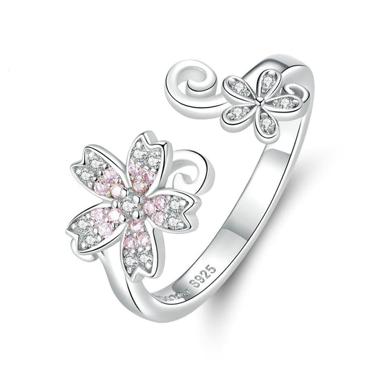 Bague Fleur <br> Sublime Cartoon (Argent)