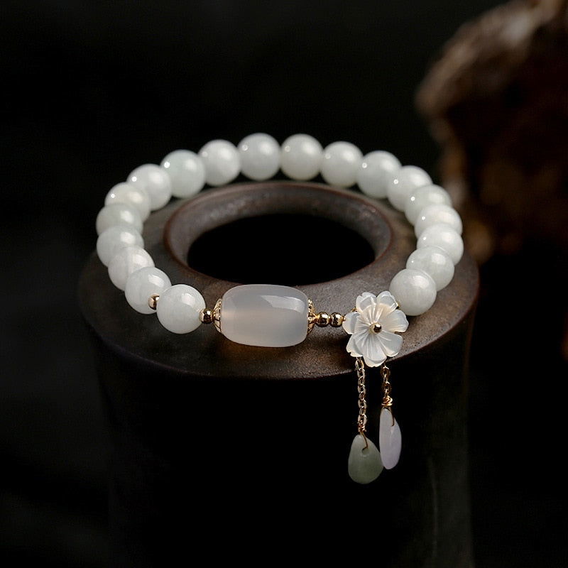 Bracelet Fleur <br> Perle