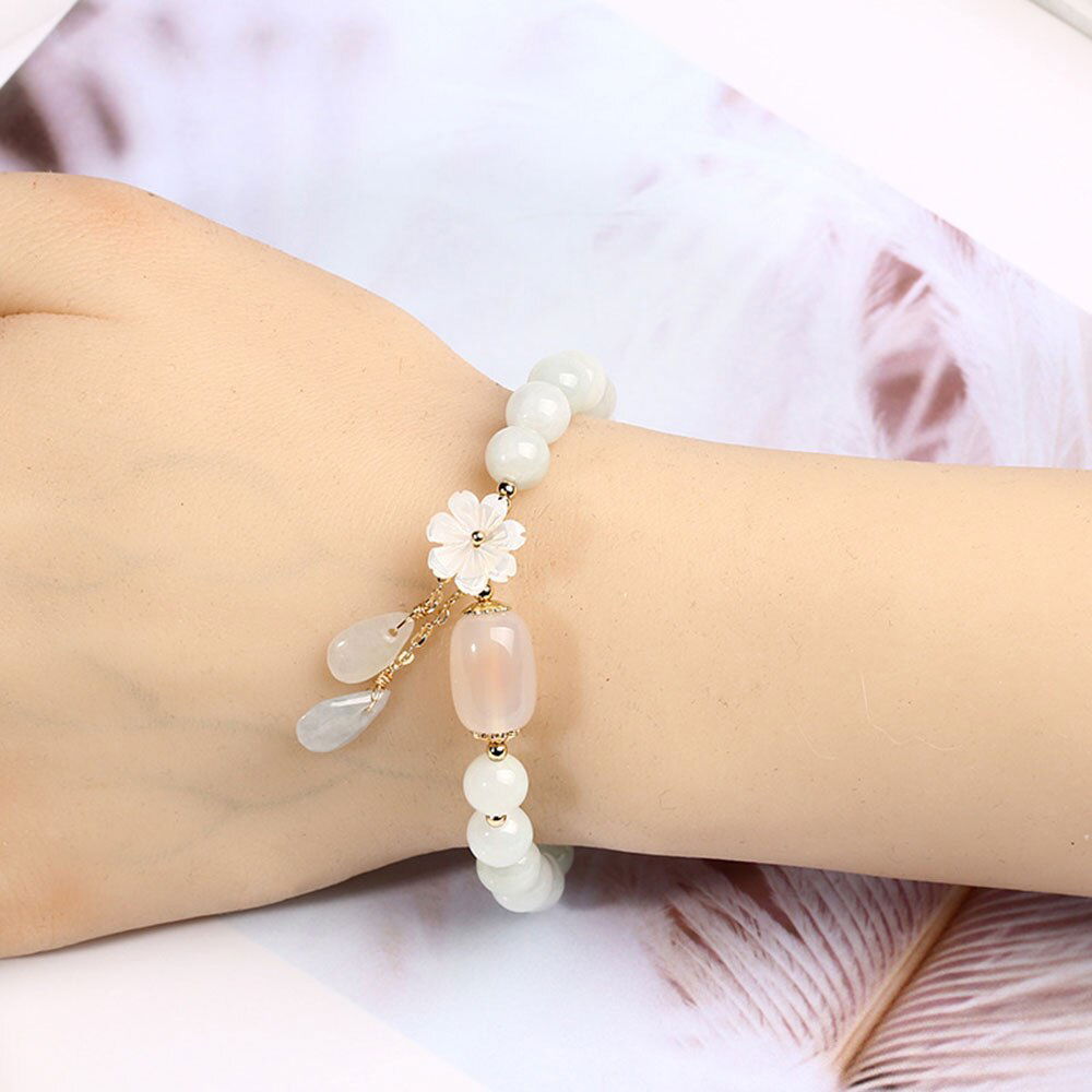 Bracelet Fleur <br> Perle