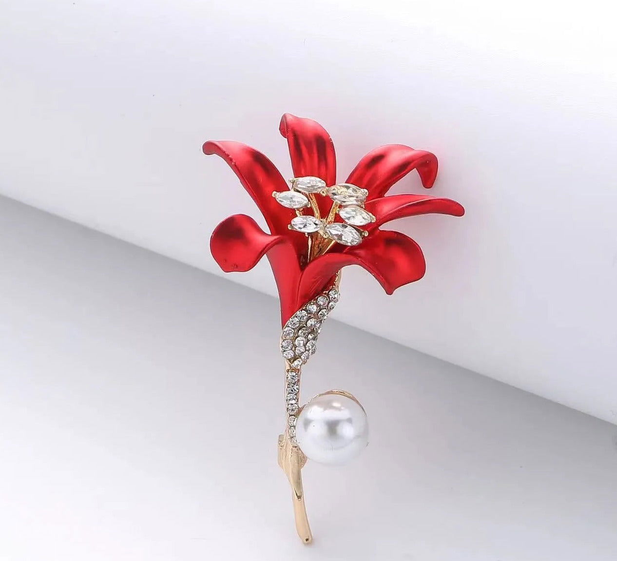 Broche Fleur <br> Mariage Tulipe