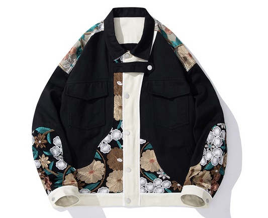 Veste Fleurie <br> 4 Saisons