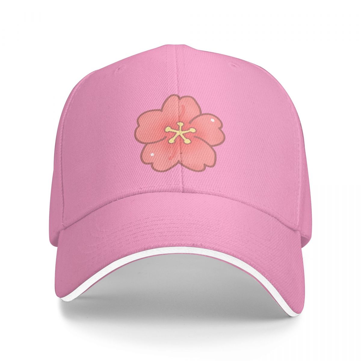 Casquette Fleur <br> D'Oranger Rose