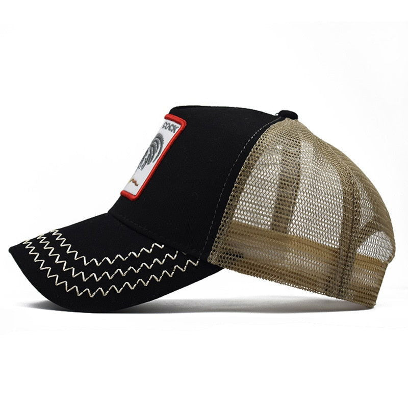 Casquette Fleurie <br> Epuré