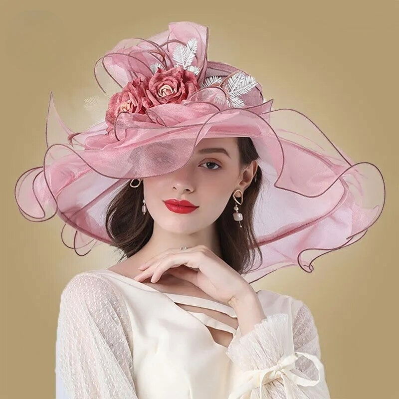 Chapeau Fleurie <br> Extravagant Rose