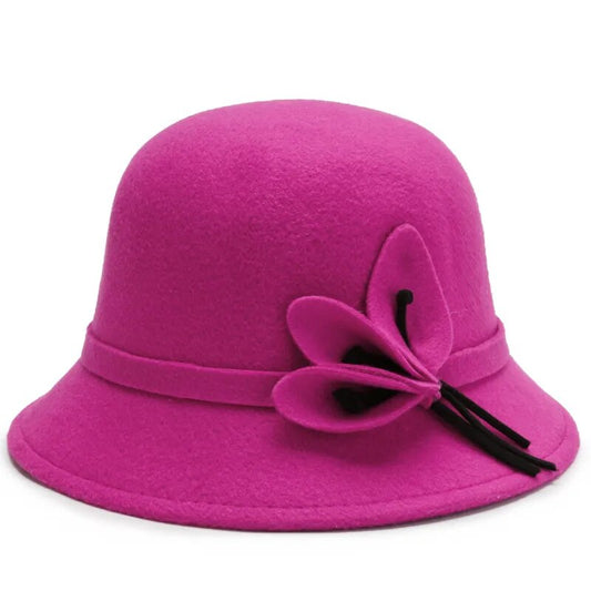 Chapeau Fleurie <br> Rose