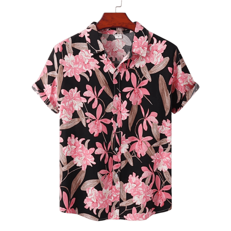 Chemise A fleur Homme <br> Plage