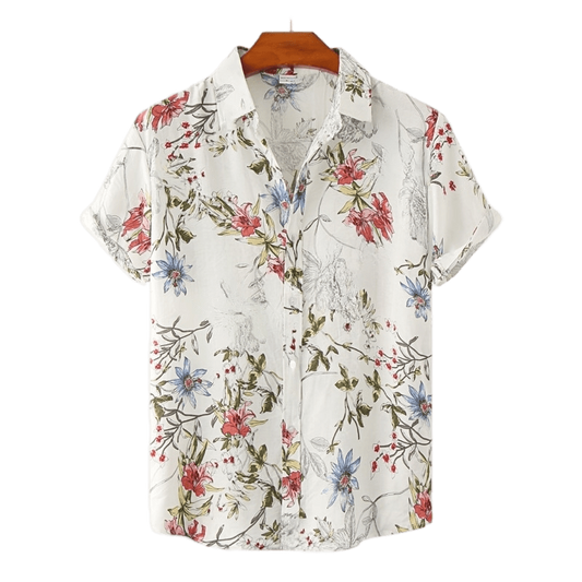 Chemise a Fleur Homme <br> Fleur Epuré