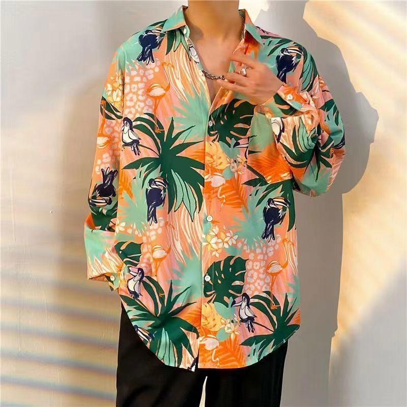 Chemise a Fleur Homme <br> Jungle Tropicale