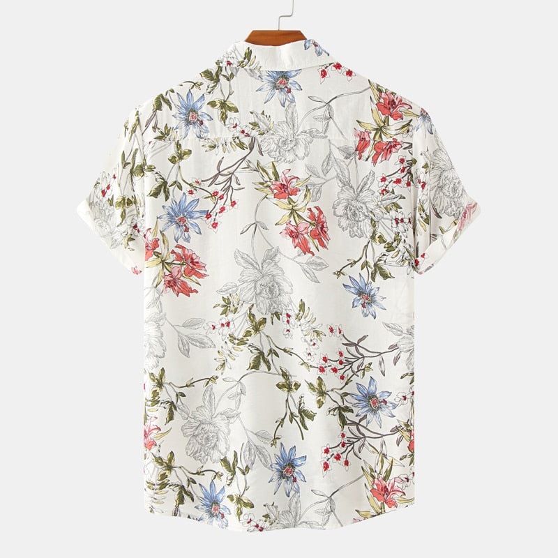 Chemise a Fleur Homme <br> Fleur Epuré