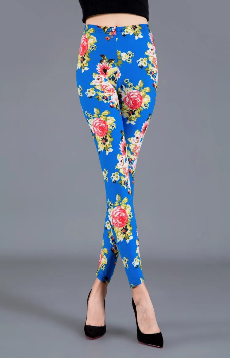 Legging Fleuri <br> Femme