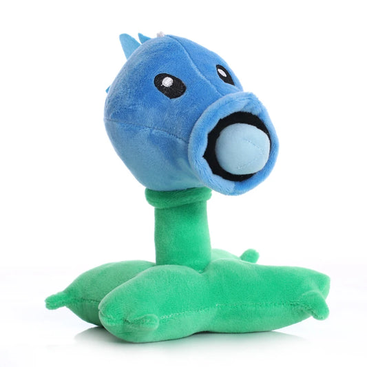 Peluche Fleur <br> Cartoon Bleu