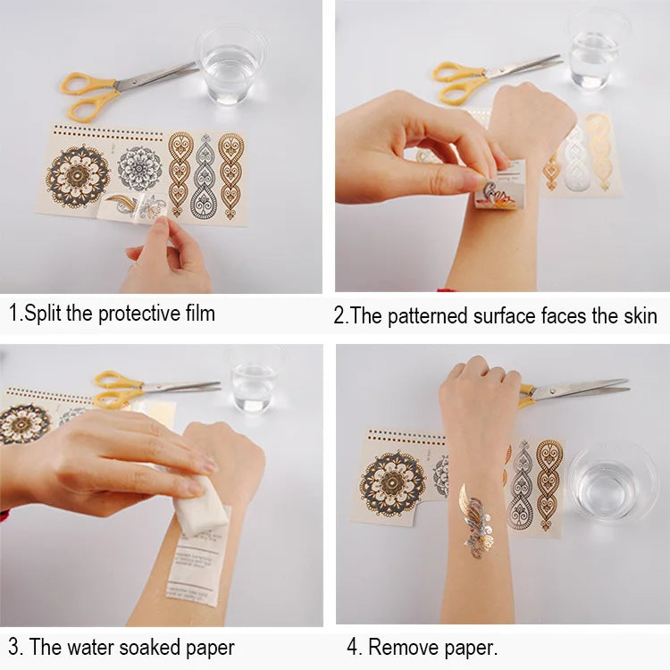 Tatuaje de rosa para mujer