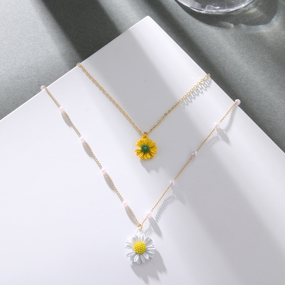 Collier Fleur <br> Marguerite Fashion