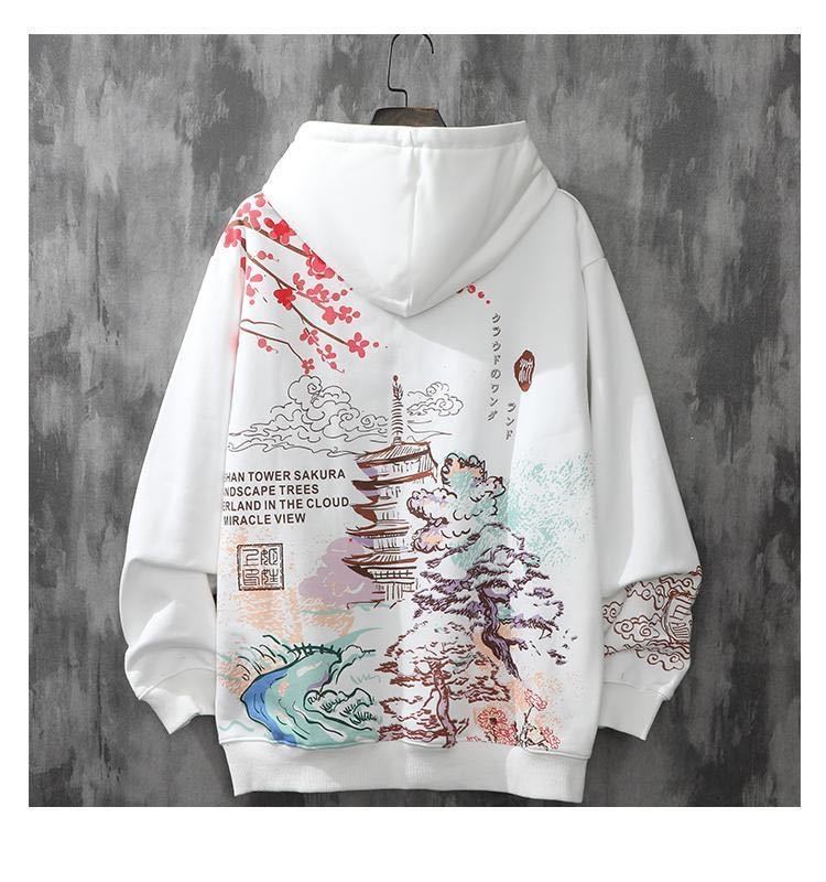 Pull Fleuri  Premium <br> Coréen Blanc