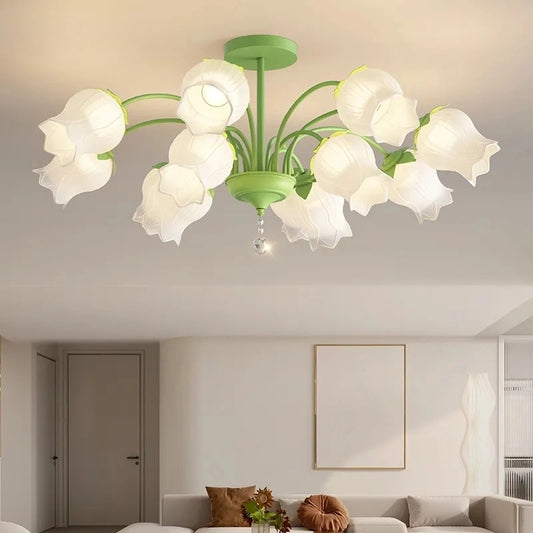 Lampe Fleur <br> Année 80