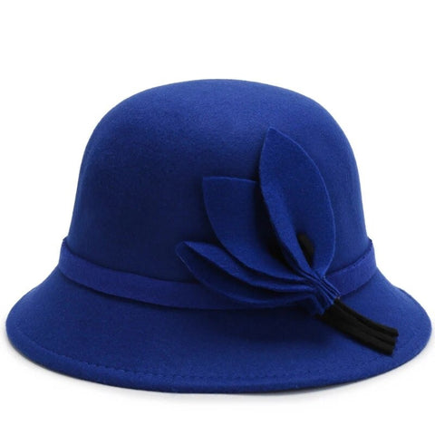 Chapeau Fleurie  Bleu