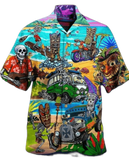 Chemise A Fleur Homme  Hawaïenne Plage