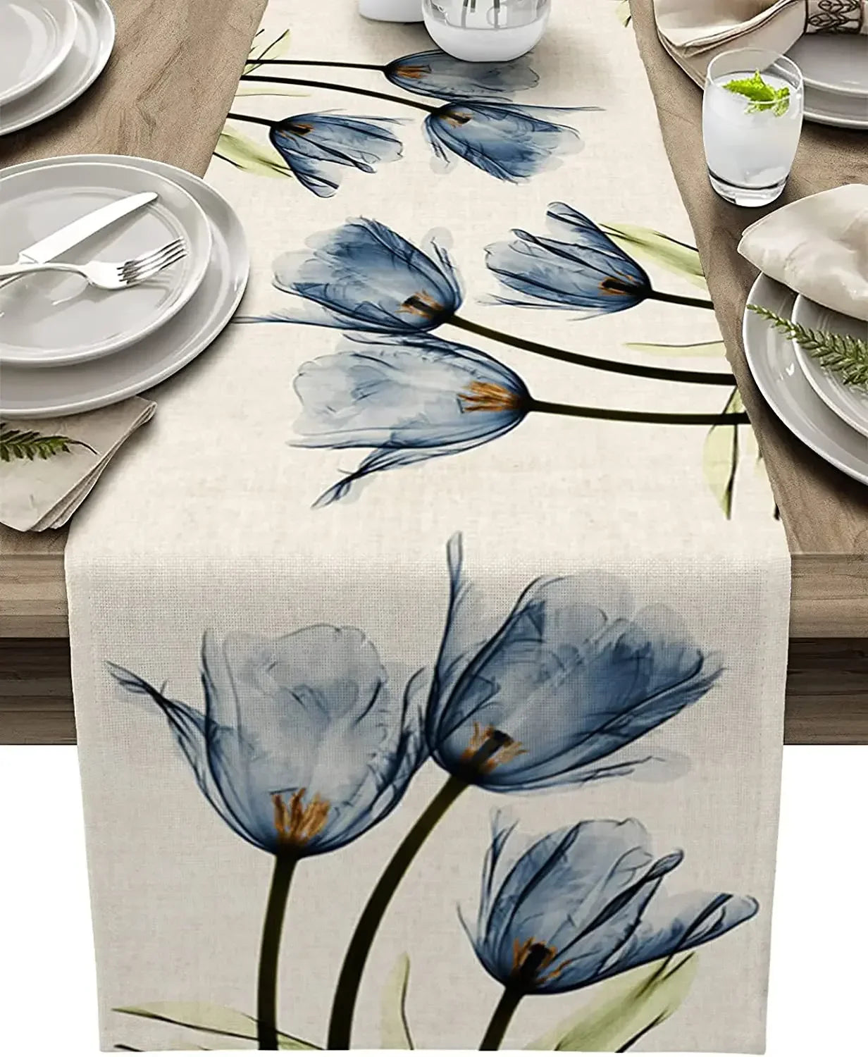 Chemin De Table <br> Tulipe