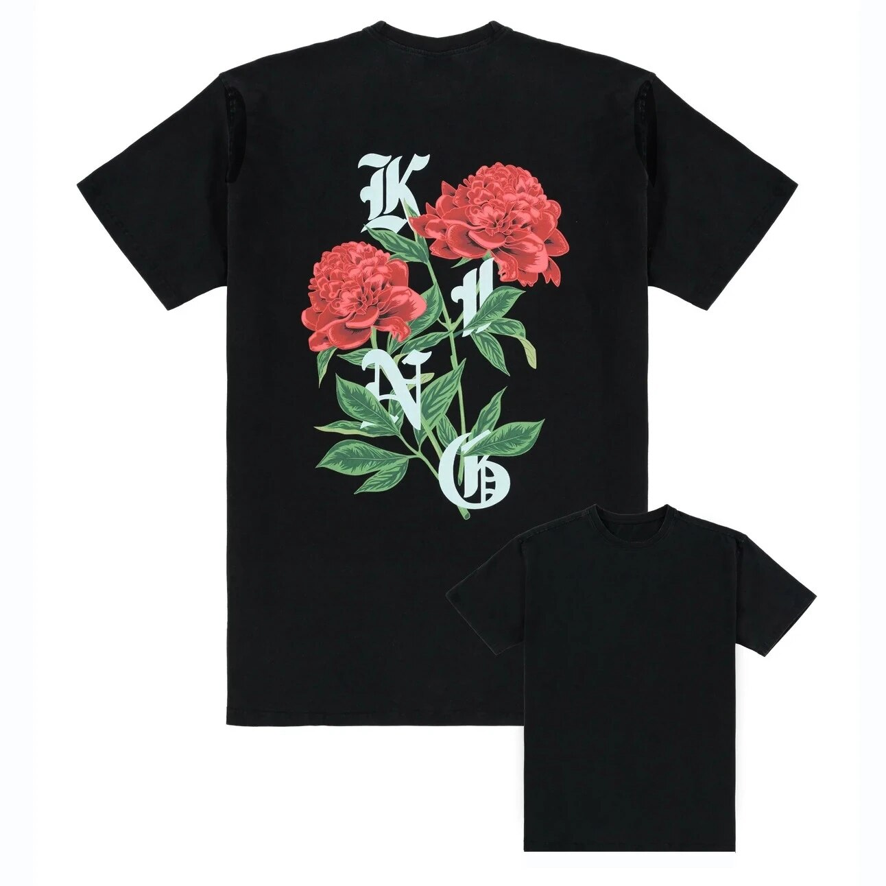 T-Shirt Fleur Premium <br> Rose