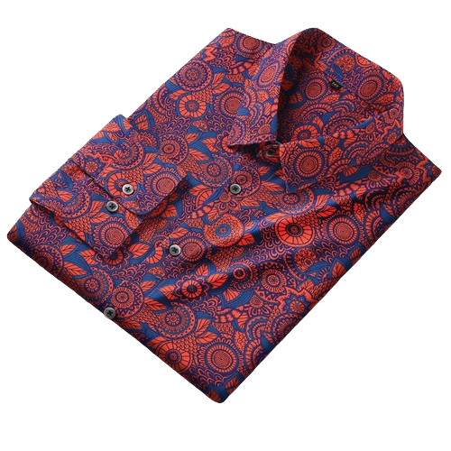 Chemise a Fleur Homme <br> Classe Rouge