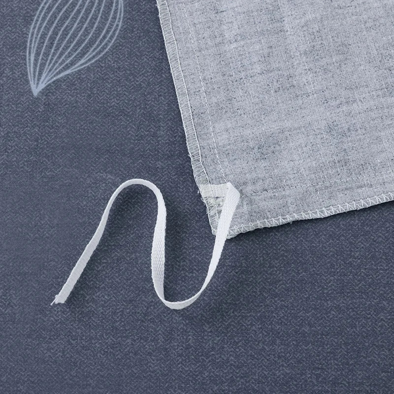 Housse de Couette à Fleurs sur Fond Rose Poudré