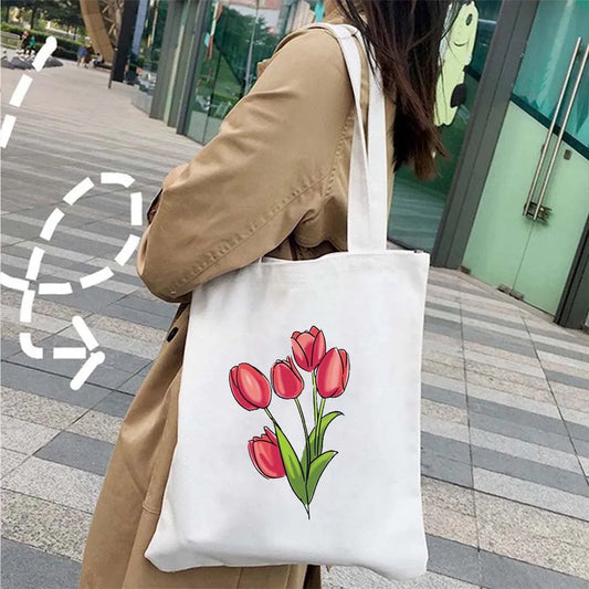 Tote Bag <br> Fleuri Violette