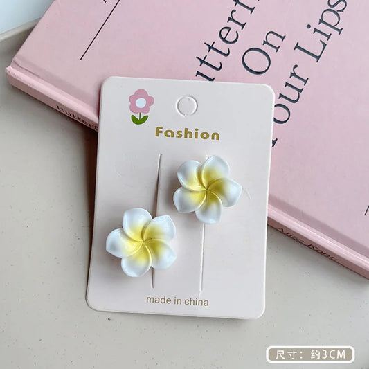 Pince Fleur <br> Cheveux Tahiti Pack de 2