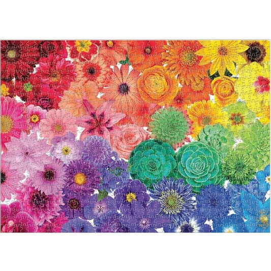 Puzzle Fleurs Multicolore