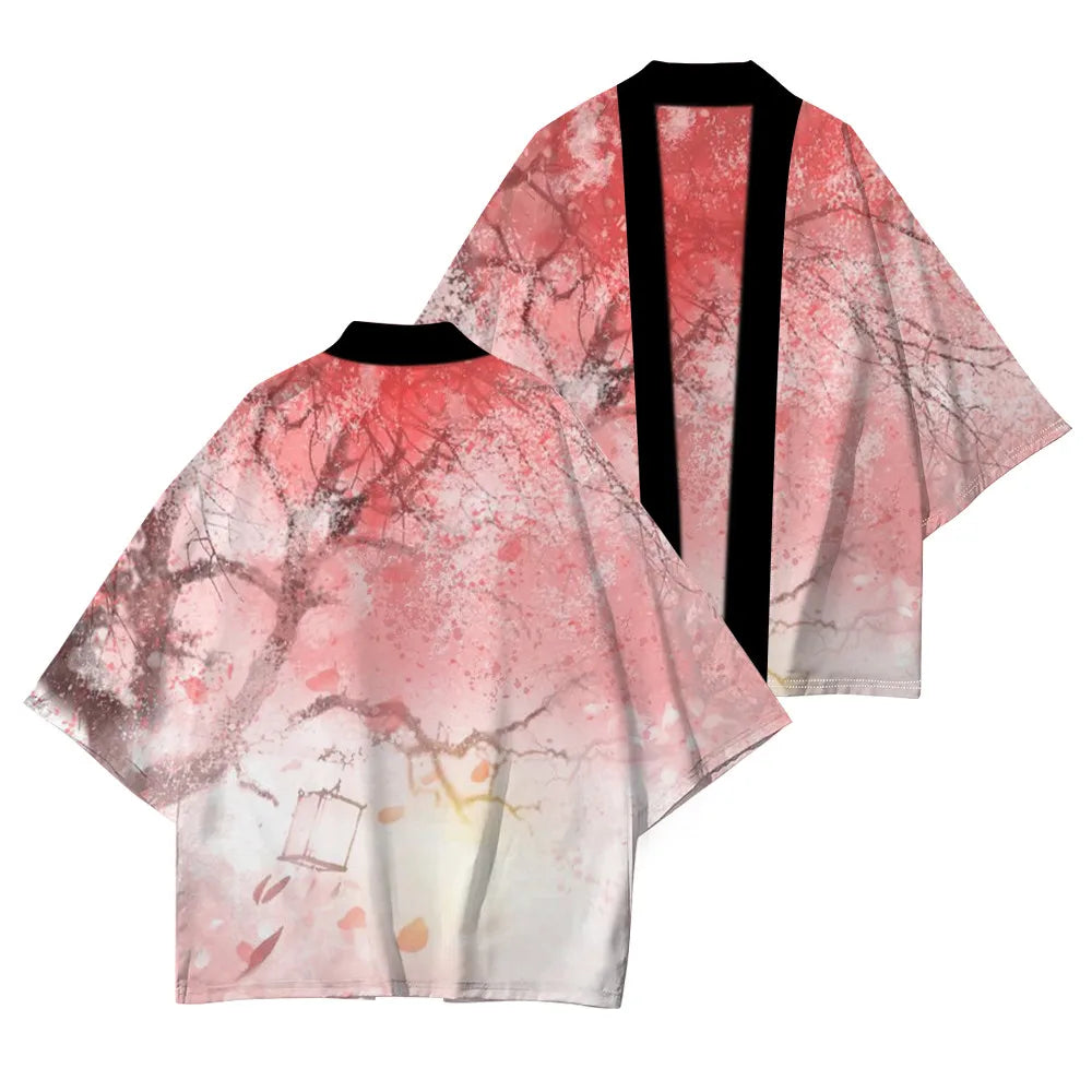 Kimono Fleuri Long