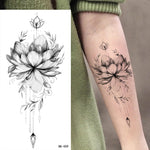 Tatouage Fleur  Tiges