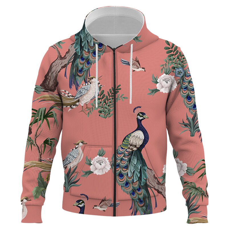 pull Fleuri <br> Oiseau