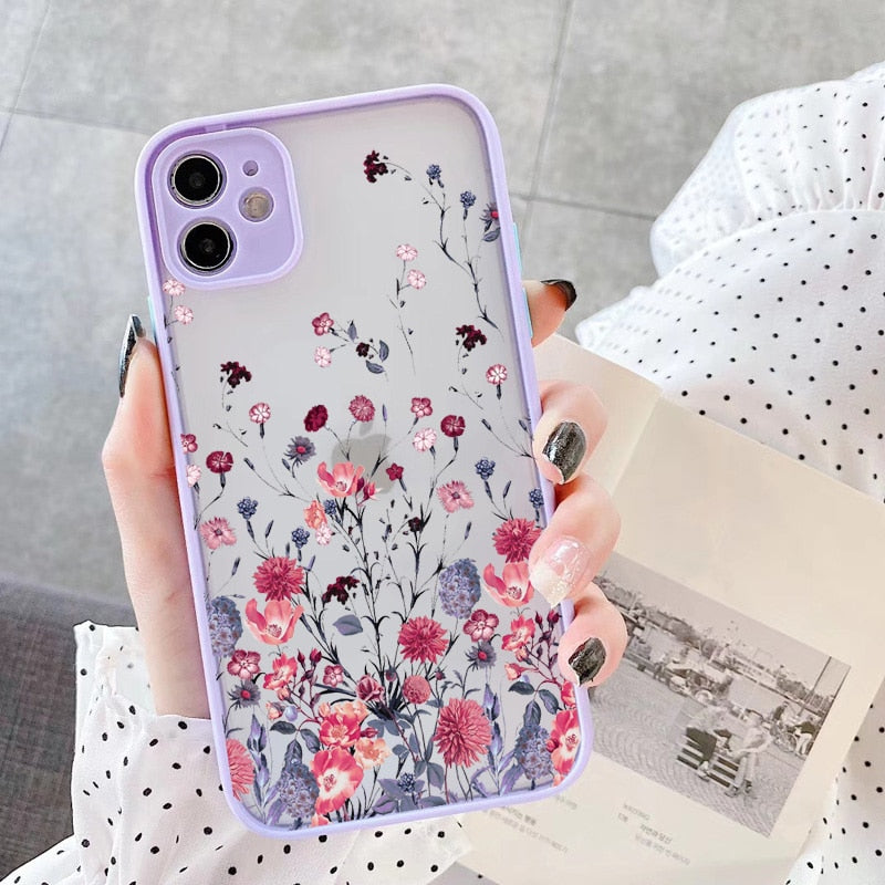 Coque Fleur <br> Rose