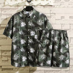 Chemise A Fleur Homme  Imprimer Jungle