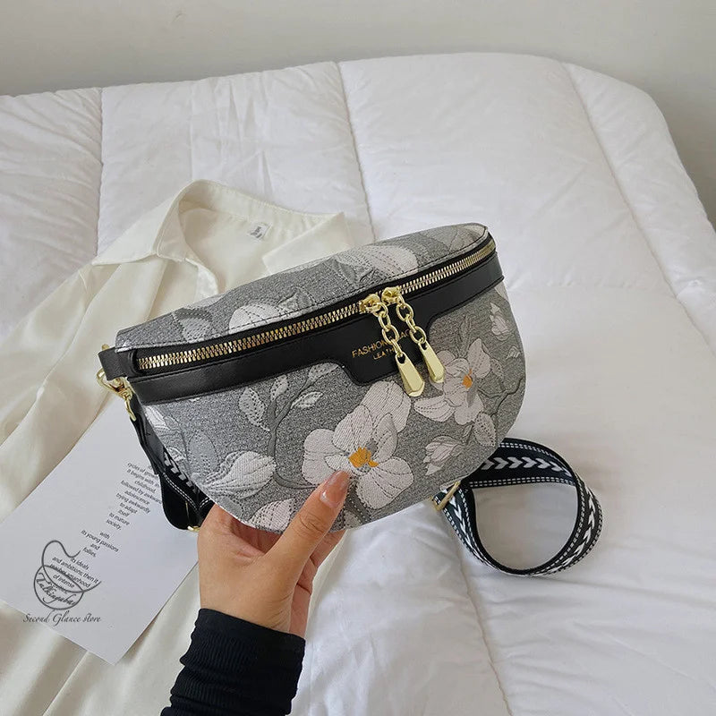 Sac Banane Fleuri