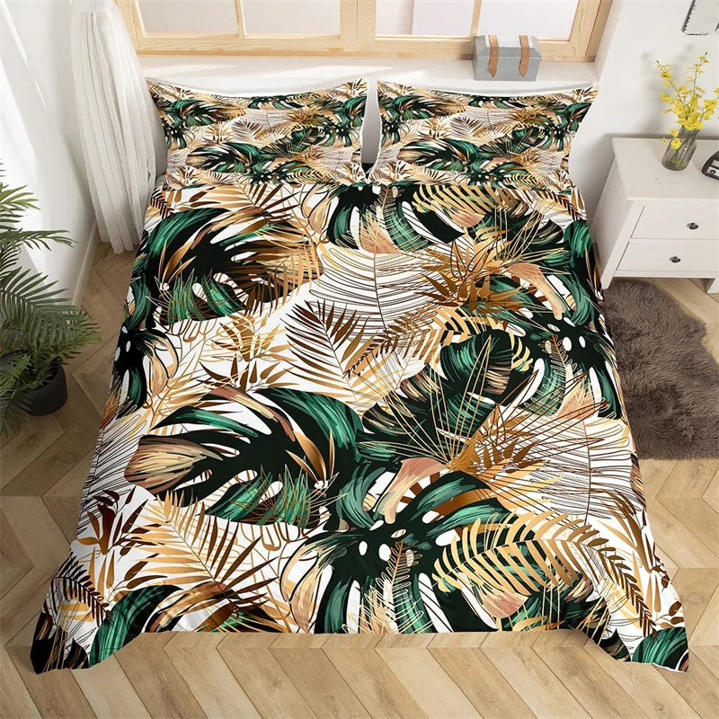 Housse De Couette Fleurie <br> Jungle