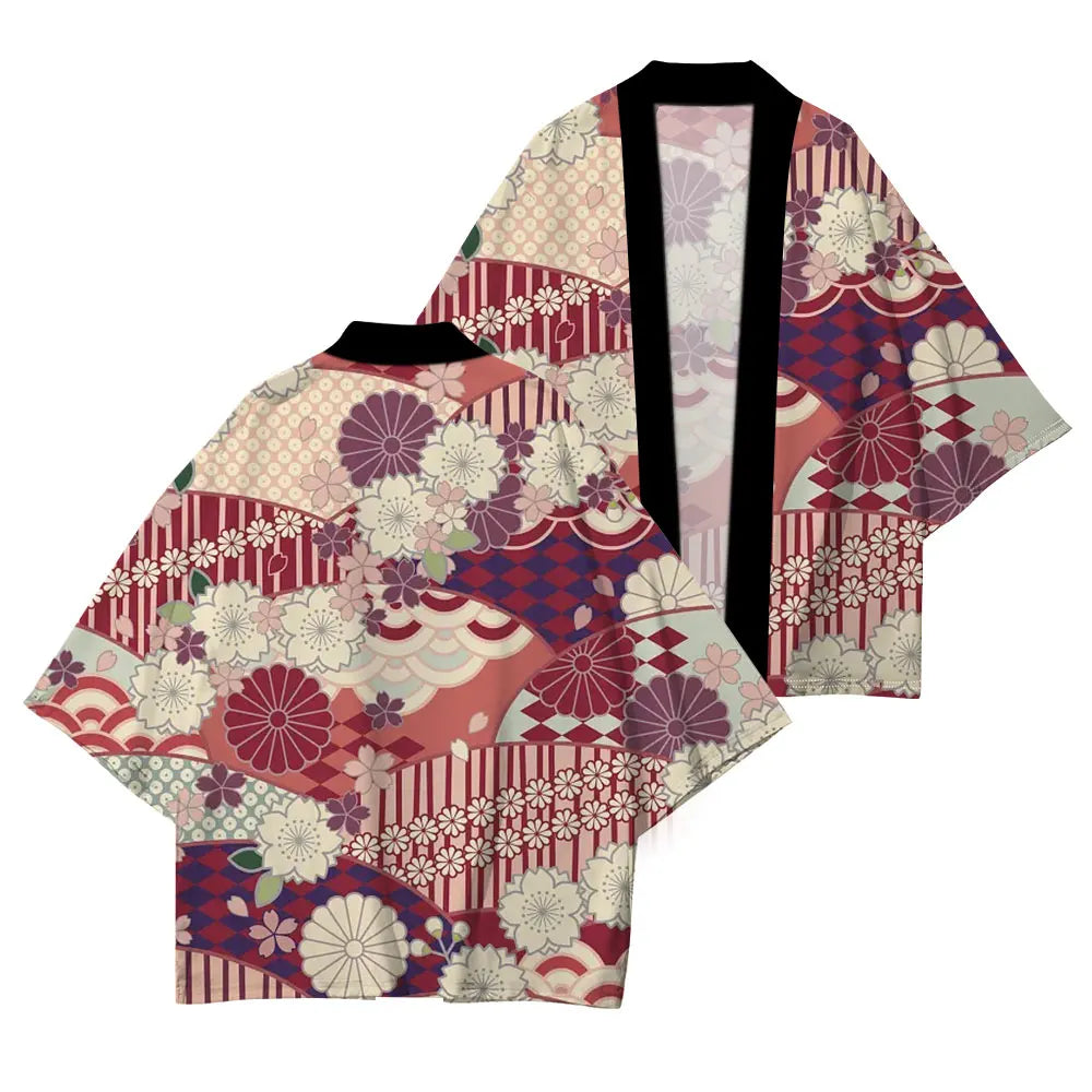 Kimono Japonais Fleur